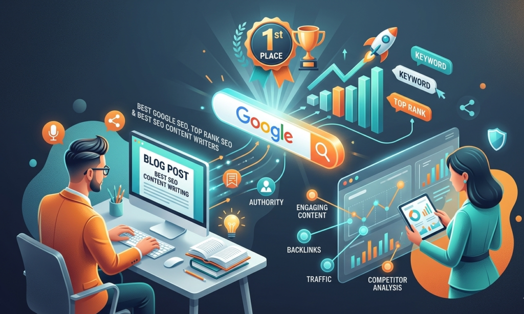 Best Google SEO, Top Rank SEO & Best SEO Content Writers