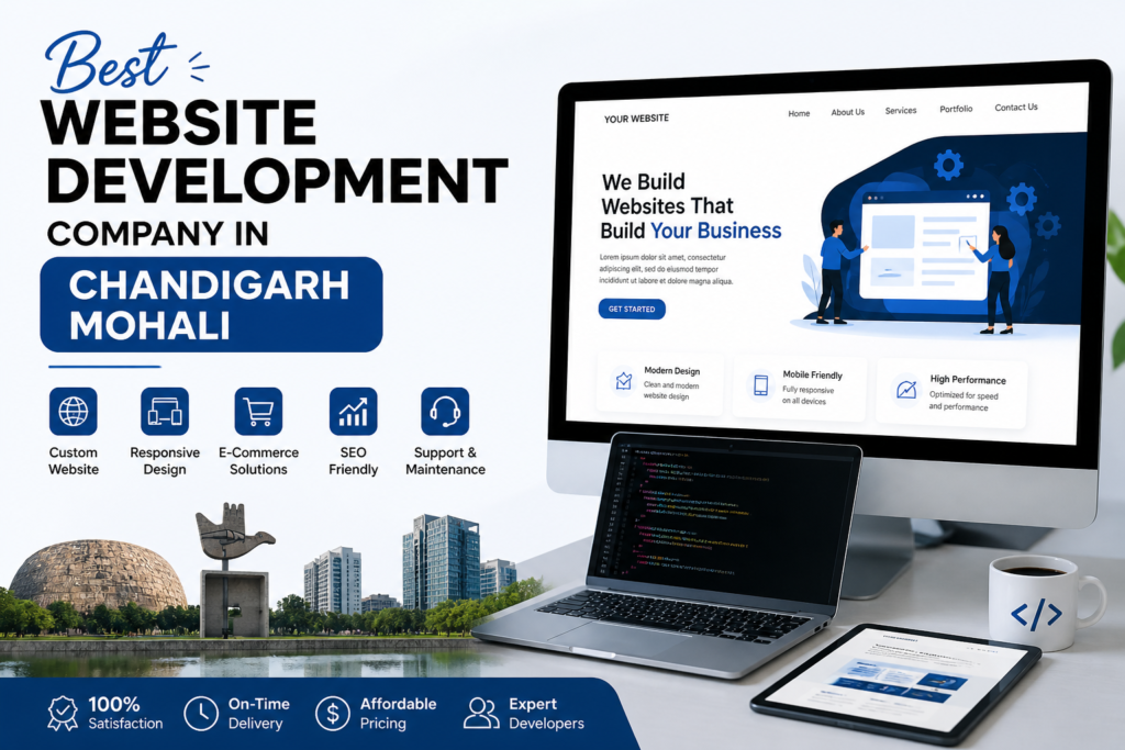 Best Website Development Company Chandigarh Mohali
